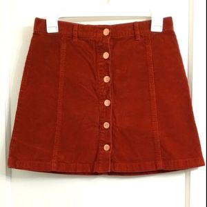 Corduroy Skirt